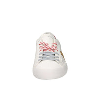 D.A.T.E. Men's Sneakers M441-HL-VC-VR Cream/Red