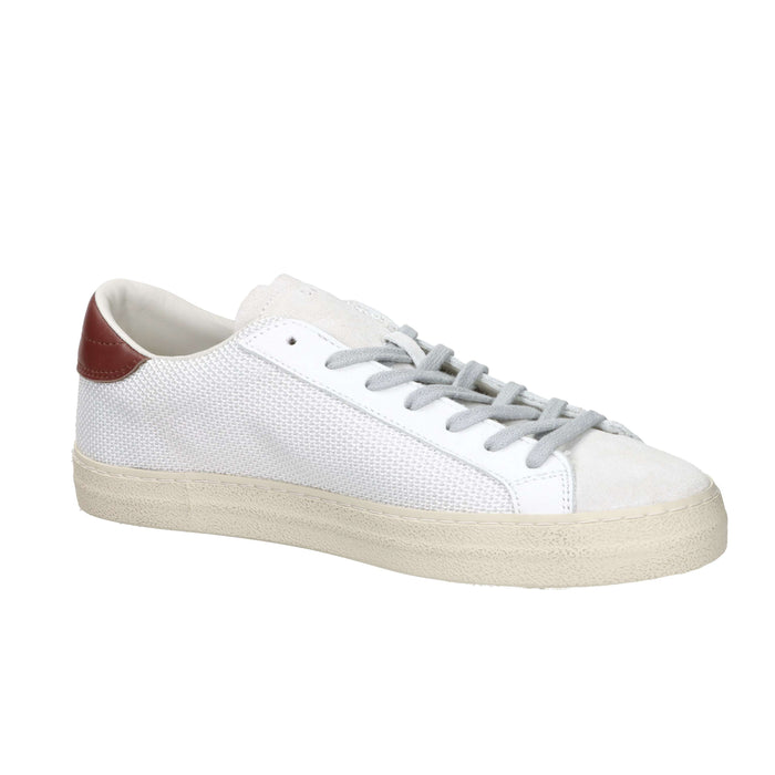 D.A.T.E. Uomo Sneakers M441-HL-AR-WN Bianco/Marrone