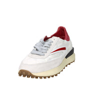 D.A.T.E. Men's Sneakers M441-AT-NY-WX White/Burgundy