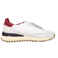 D.A.T.E. Men's Sneakers M441-AT-NY-WX White/Burgundy