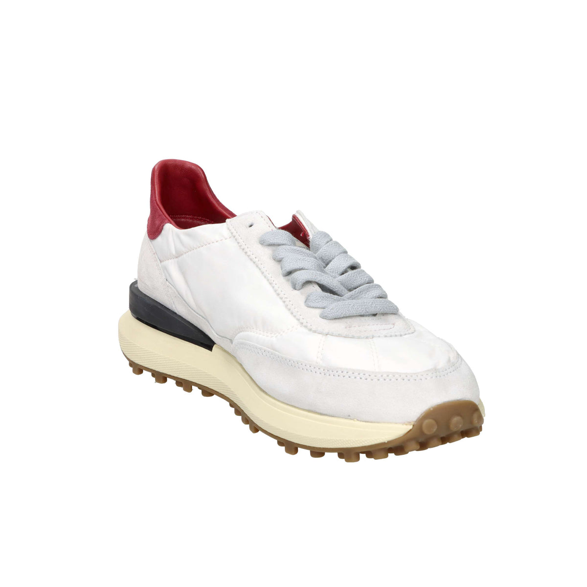 D.A.T.E. Men's Sneakers M441-AT-NY-WX White/Burgundy