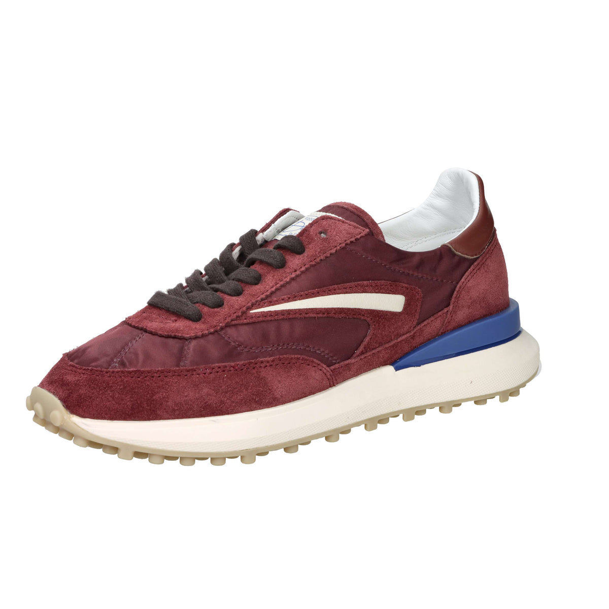 D.A.T.E. Homme Baskets M441-AT-NY-CH Bordeaux