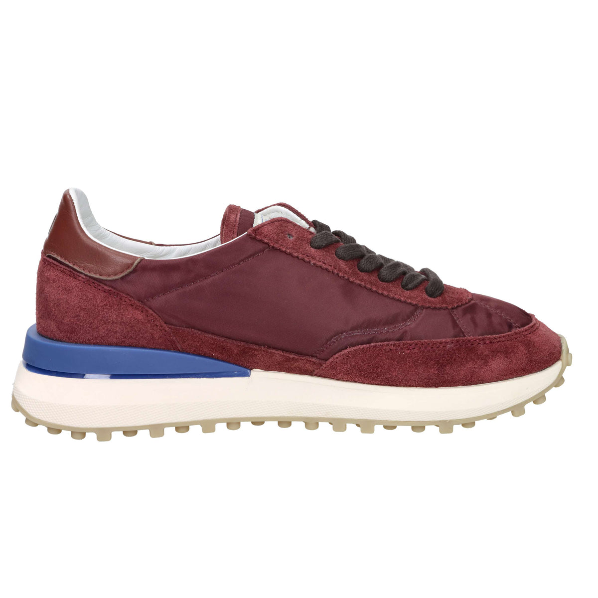 D.A.T.E. Homme Baskets M441-AT-NY-CH Bordeaux