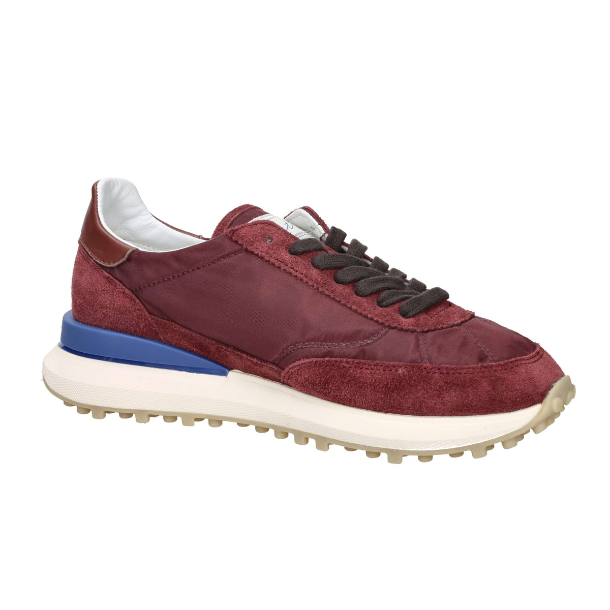 D.A.T.E. Homme Baskets M441-AT-NY-CH Bordeaux