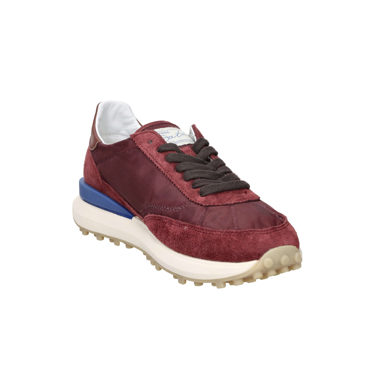 D.A.T.E. Homme Baskets M441-AT-NY-CH Bordeaux