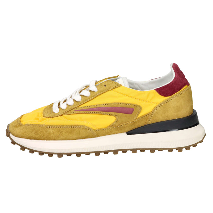D.A.T.E. Homme Baskets M441-AT-NY-YE Moutarde