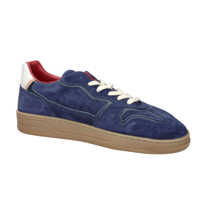 D.A.T.E. Homme Baskets M441-CI-BK-BL Bleu