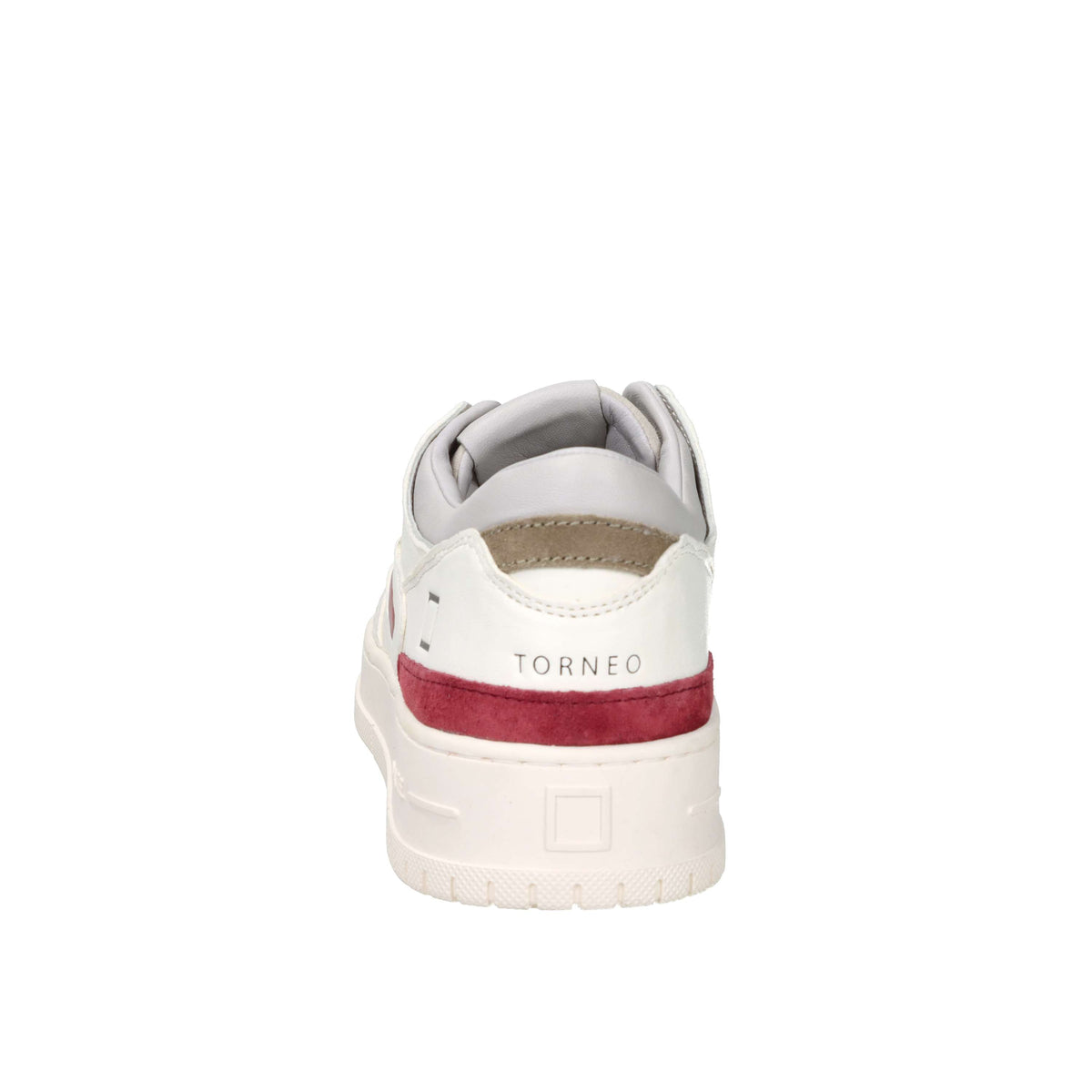 D.A.T.E. Men's Sneakers M441-TO-SF-WX White/Burgundy