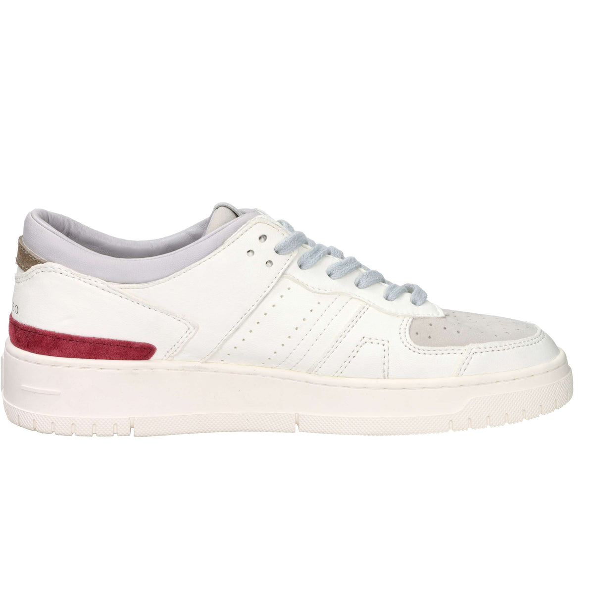 D.A.T.E. Men's Sneakers M441-TO-SF-WX White/Burgundy