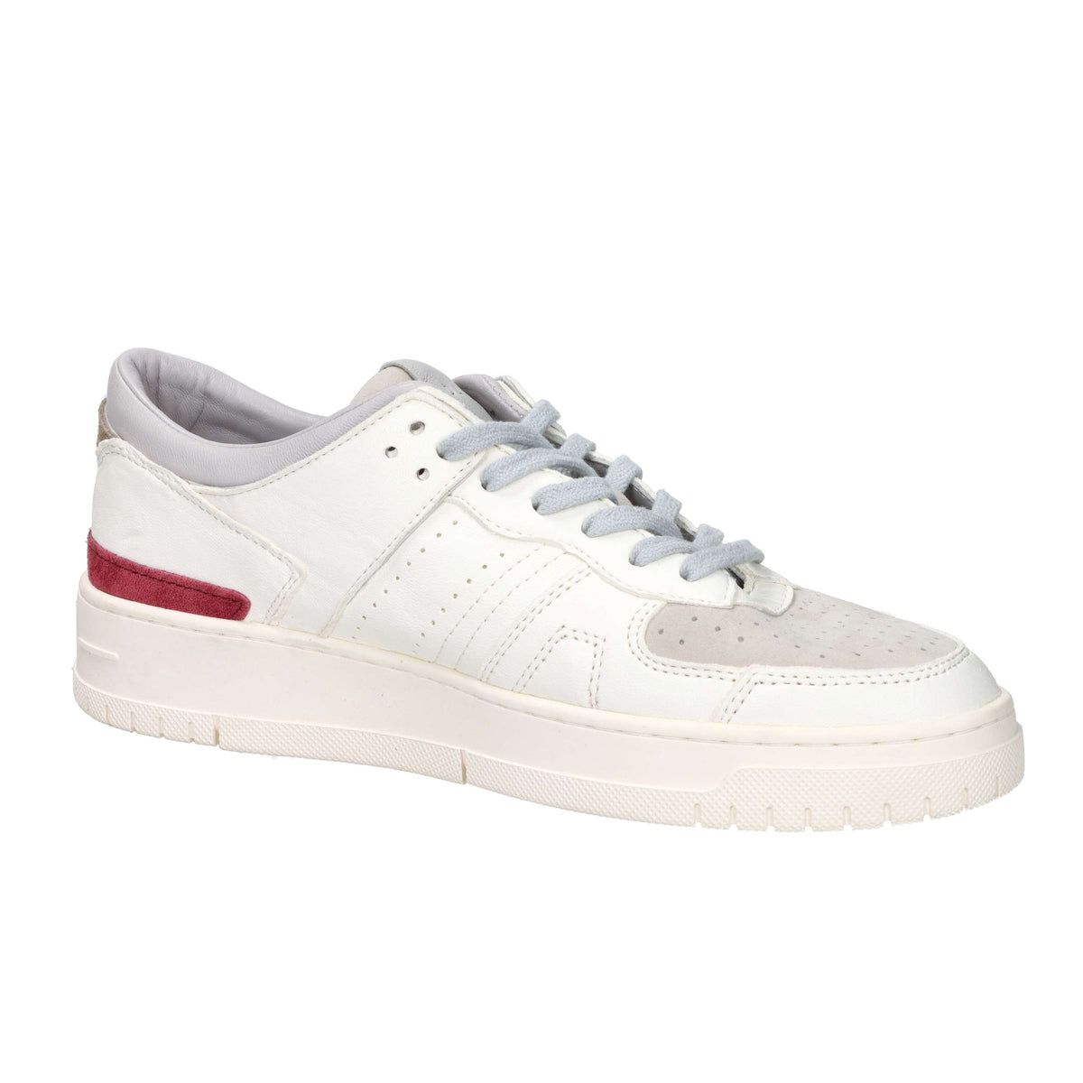 D.A.T.E. Men's Sneakers M441-TO-SF-WX White/Burgundy