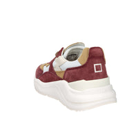 D.A.T.E. Men's Sneakers M441-FG-CO-IV White/Burgundy