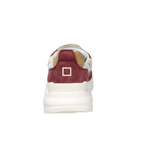 D.A.T.E. Men's Sneakers M441-FG-CO-IV White/Burgundy