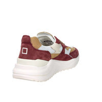 D.A.T.E. Men's Sneakers M441-FG-CO-IV White/Burgundy
