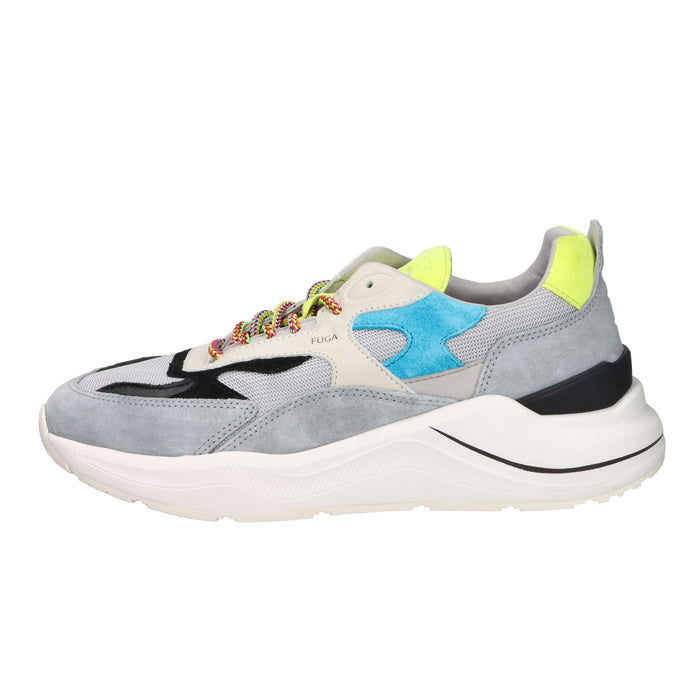 D.A.T.E. Uomo Sneakers M441-FG-FL-GY Grigio/Nero
