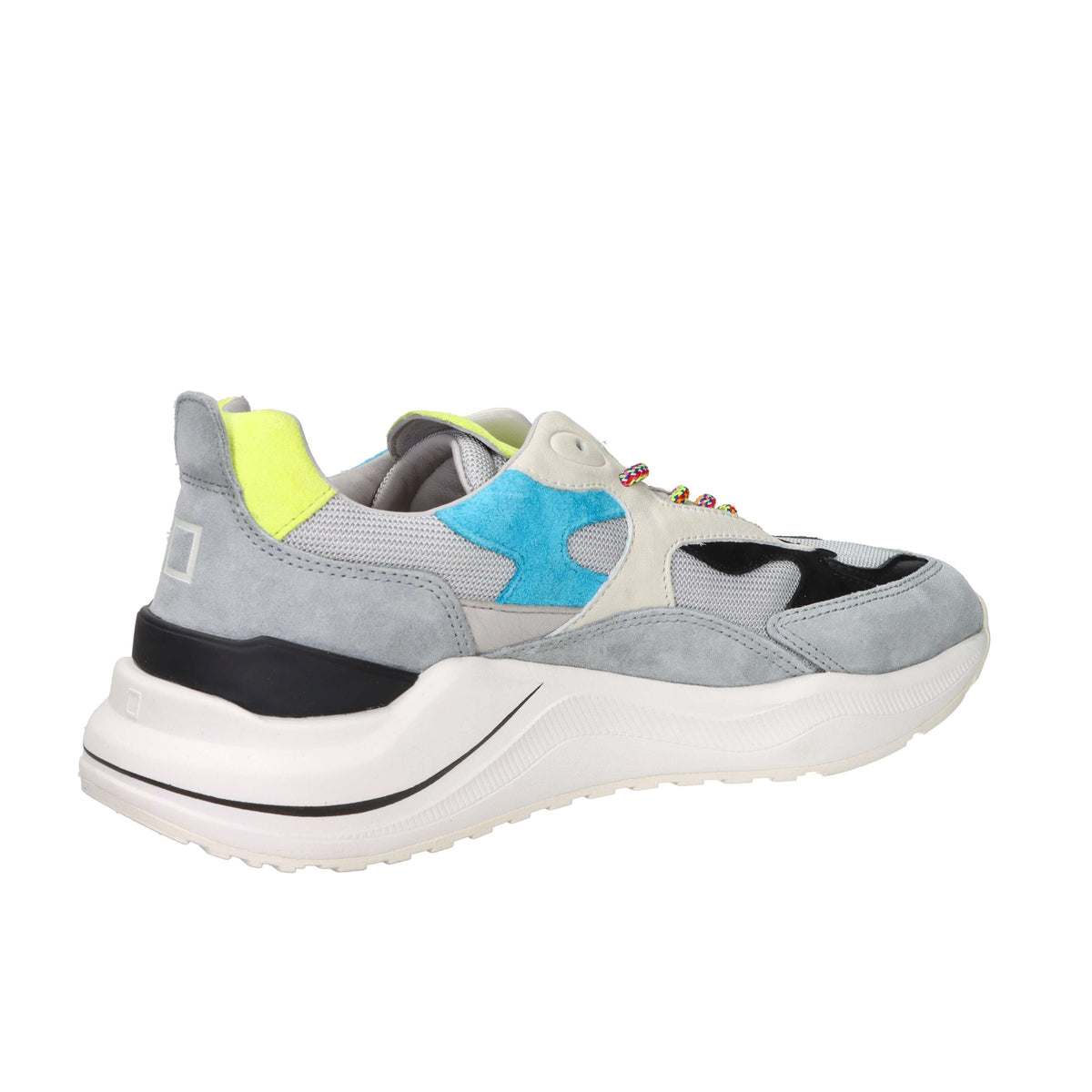 D.A.T.E. Uomo Sneakers M441-FG-FL-GY Grigio/Nero