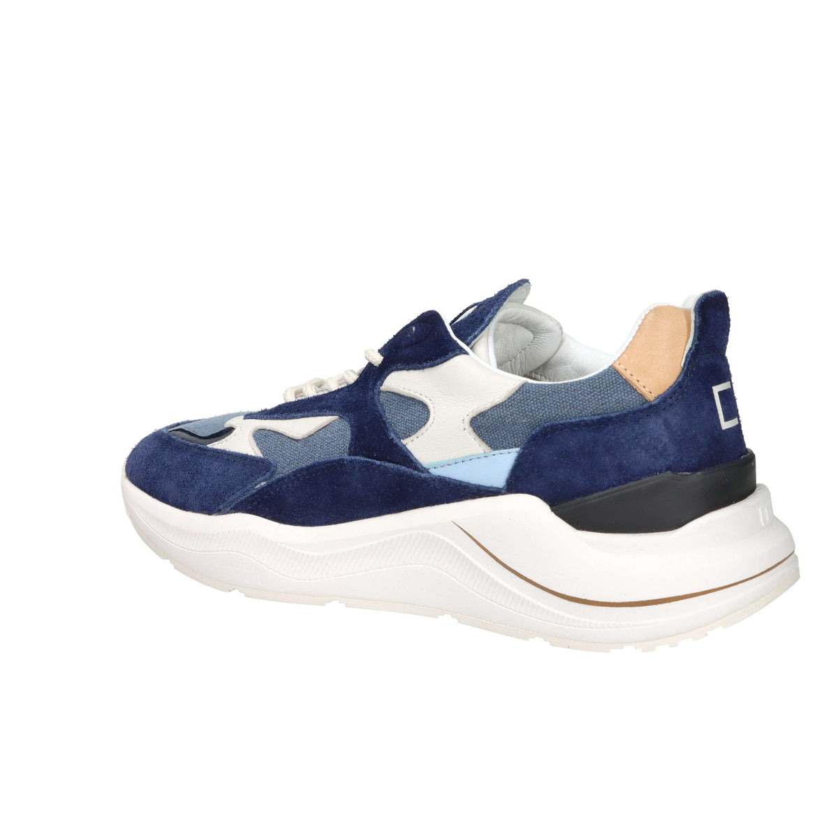 D.A.T.E. Men's Sneakers M441-FG-CL-BL Blue