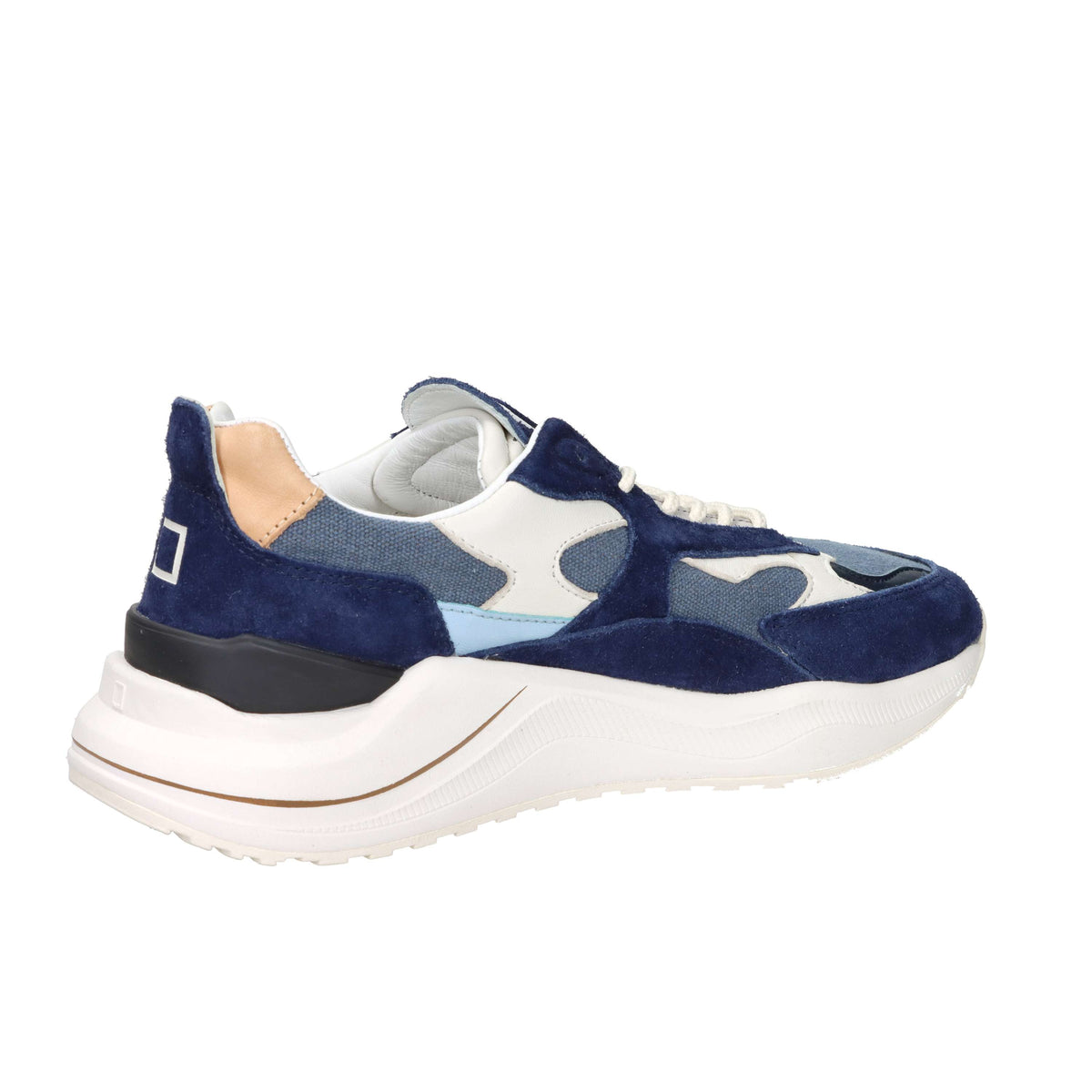 D.A.T.E. Men's Sneakers M441-FG-CL-BL Blue