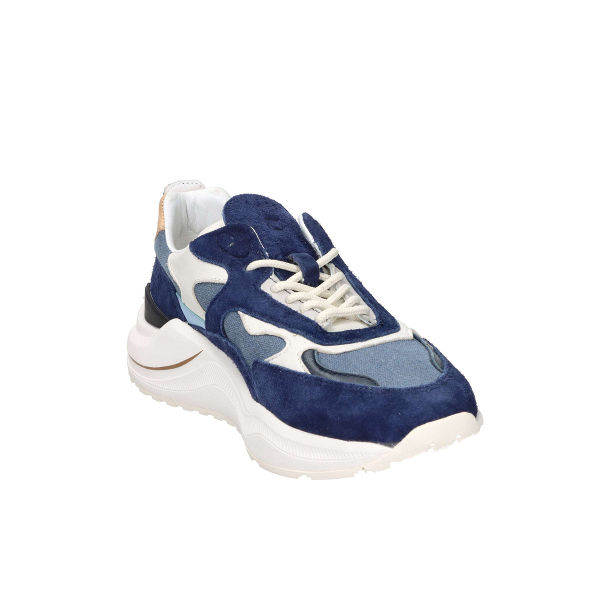 D.A.T.E. Men's Sneakers M441-FG-CL-BL Blue