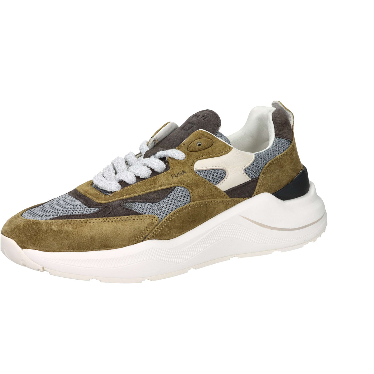 D.A.T.E. Homme Baskets M441-FG-CO-DG Vert foncé