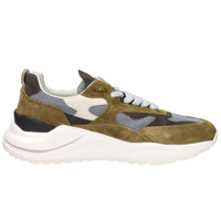 D.A.T.E. Homme Baskets M441-FG-CO-DG Vert foncé