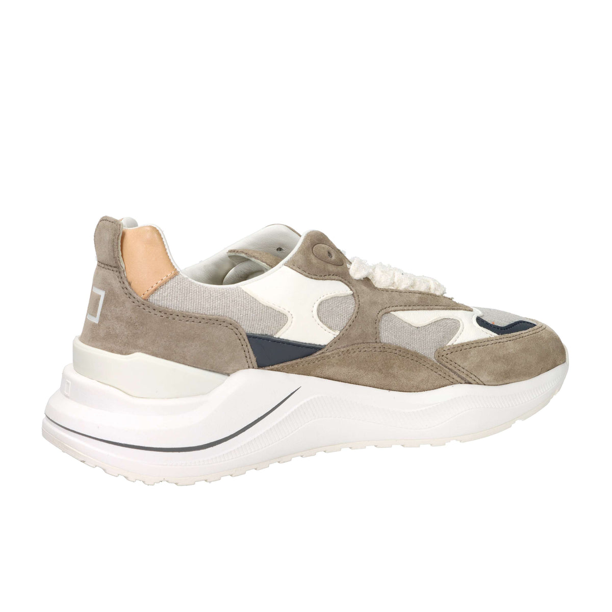 D.A.T.E. Men's Sneakers M441-FG-CL-BI Dove Grey