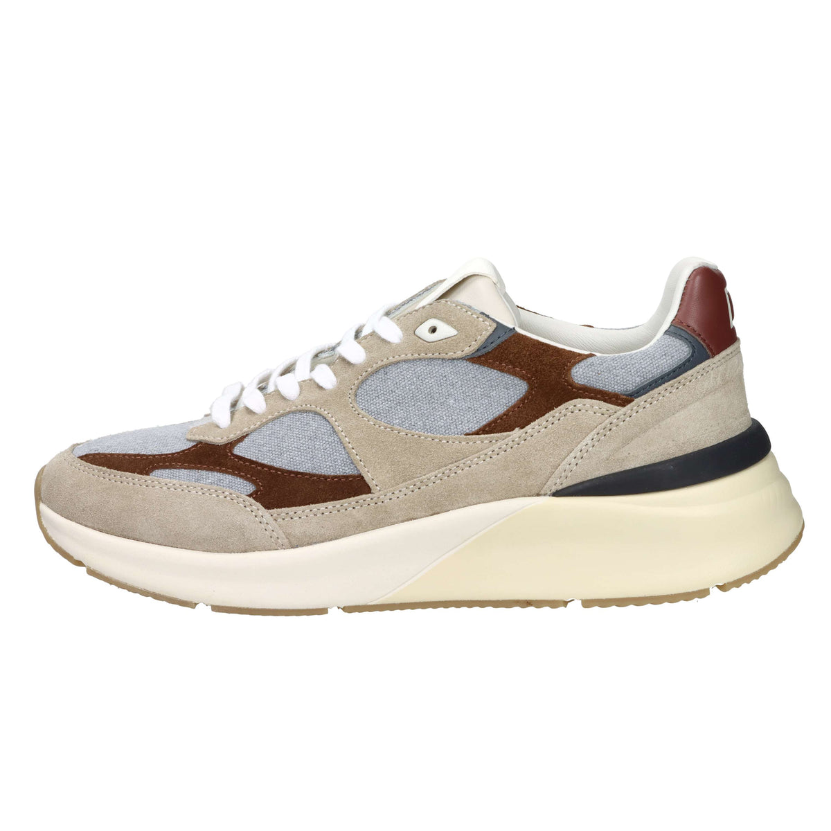 D.A.T.E. Men's Sneakers M441-F2-NT-GY Dove Grey