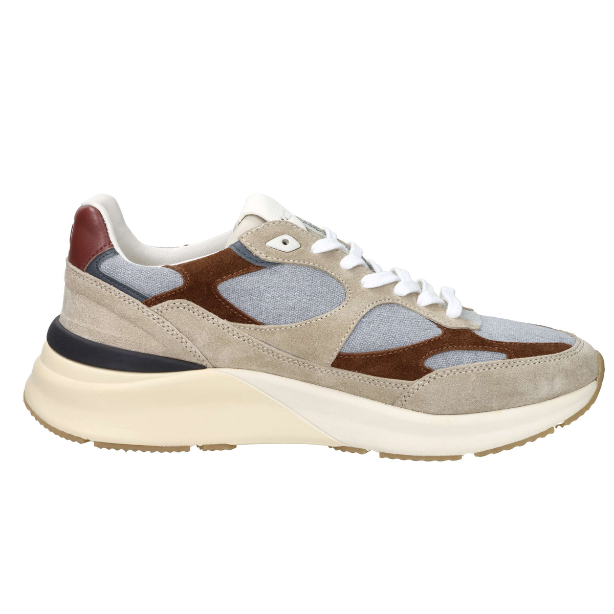 D.A.T.E. Men's Sneakers M441-F2-NT-GY Dove Grey