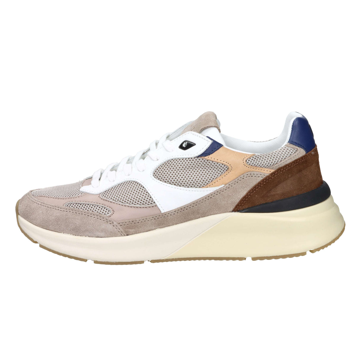 D.A.T.E. Men's Sneakers M441-F2-CO-TA Dove Grey