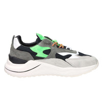 D.A.T.E. Homme Baskets M441-FG-FL-BK Blanc/Noir