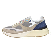 D.A.T.E. Men's Sneakers M441-F2-CO-MB Dove Grey