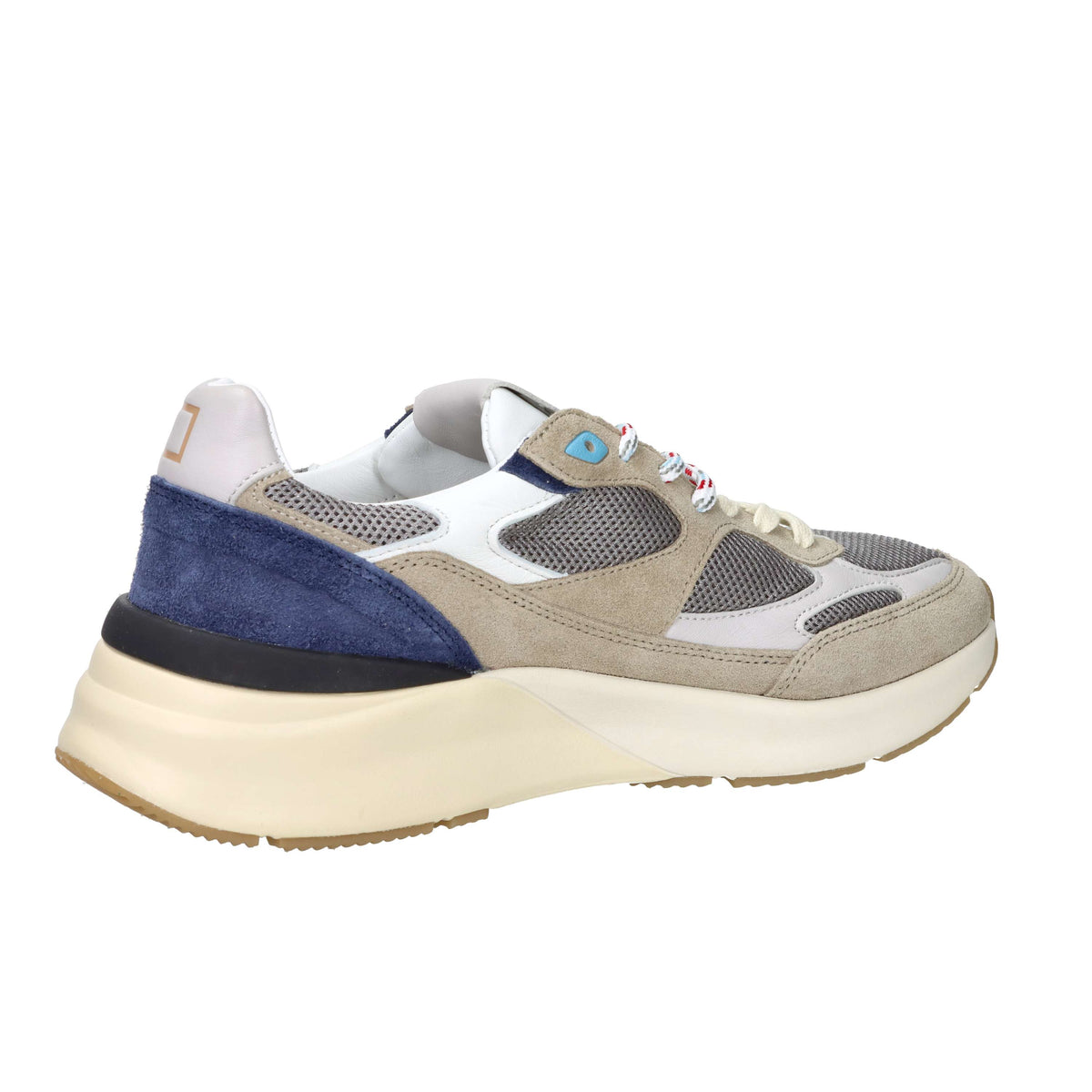 D.A.T.E. Men's Sneakers M441-F2-CO-MB Dove Grey