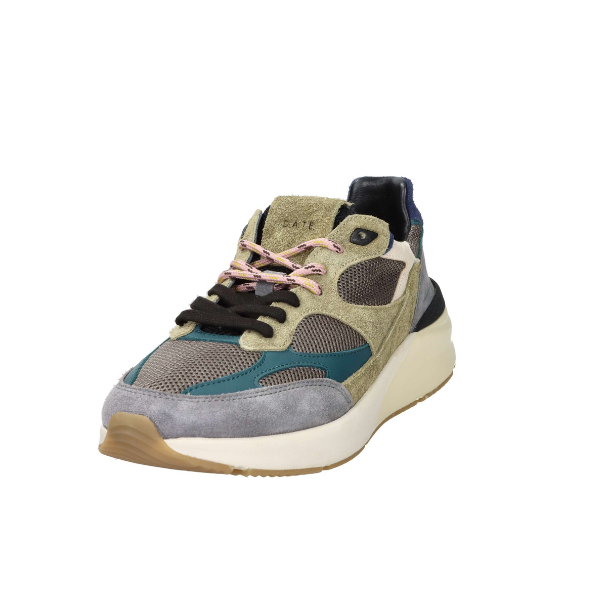 D.A.T.E. Men's Sneakers M441-F2-CO-MD Dark Green