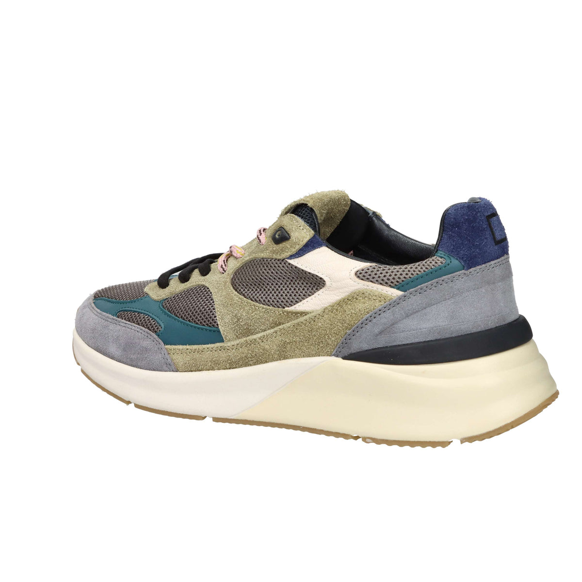 D.A.T.E. Men's Sneakers M441-F2-CO-MD Dark Green