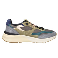 D.A.T.E. Men's Sneakers M441-F2-CO-MD Dark Green