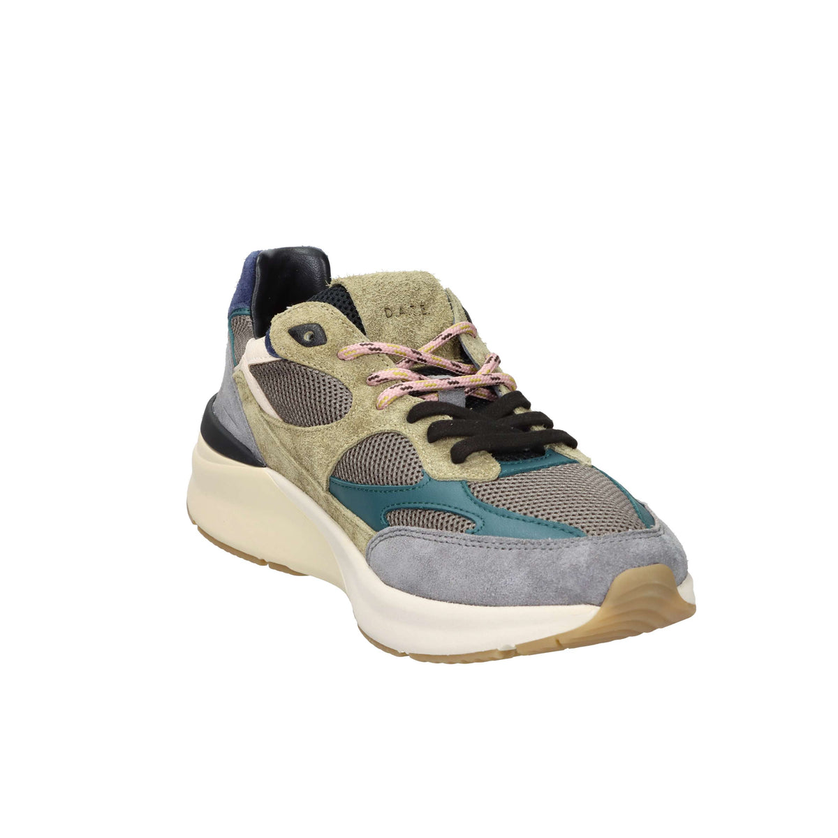 D.A.T.E. Men's Sneakers M441-F2-CO-MD Dark Green