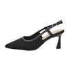 Keys Femme Slingback K-12492 Noir