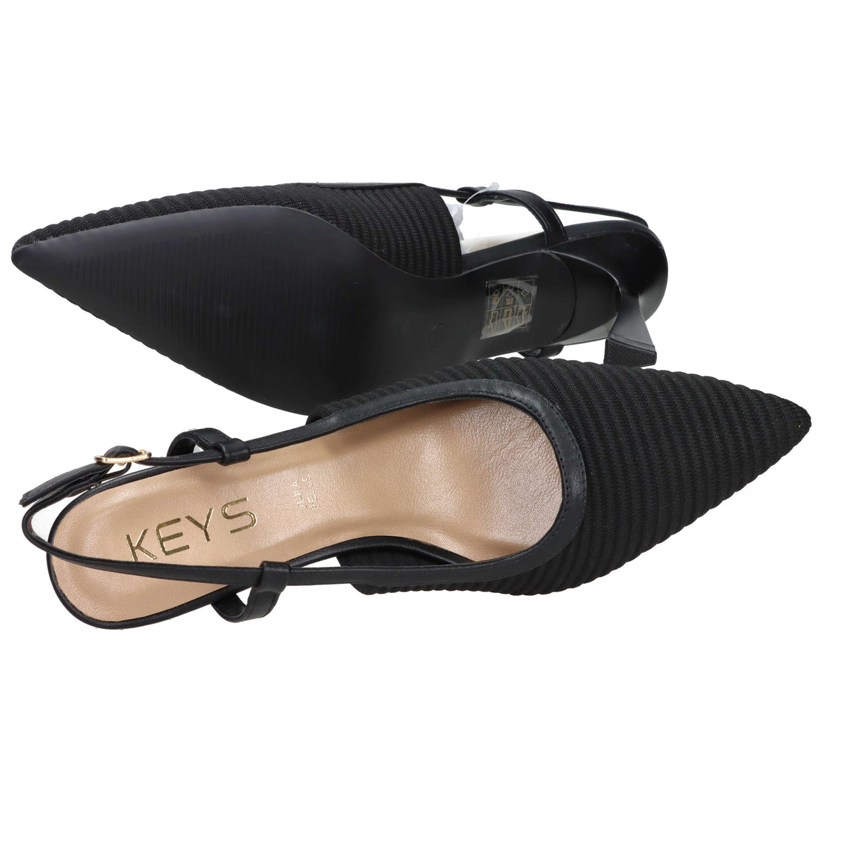 Women's Keys Slingback K-12492 Black
