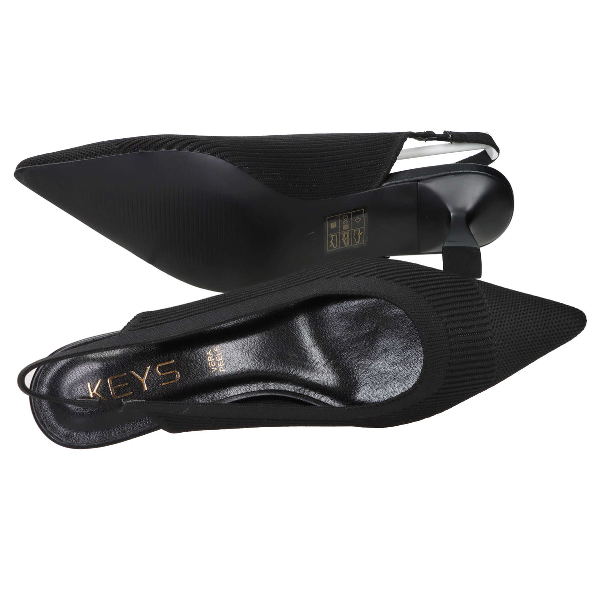 Keys Donna Slingback K-10770 Nero