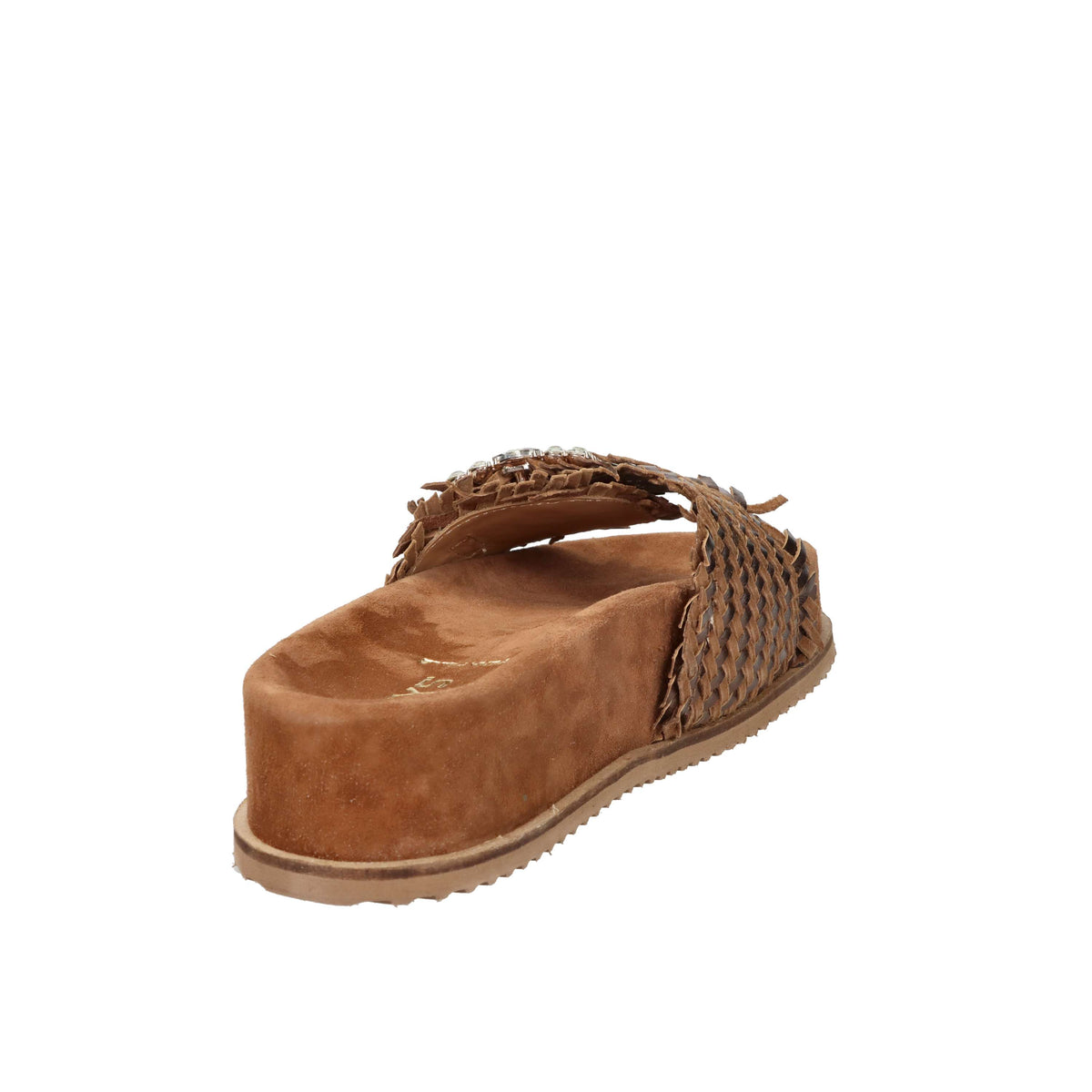 Keys Donna Ciabatta con zeppa K-12391 Bronzo