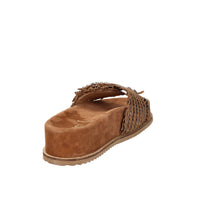 Keys Donna Ciabatta con zeppa K-12391 Bronzo