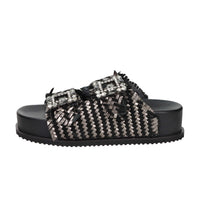 Keys Femme Mules compensées K-12390 Noir