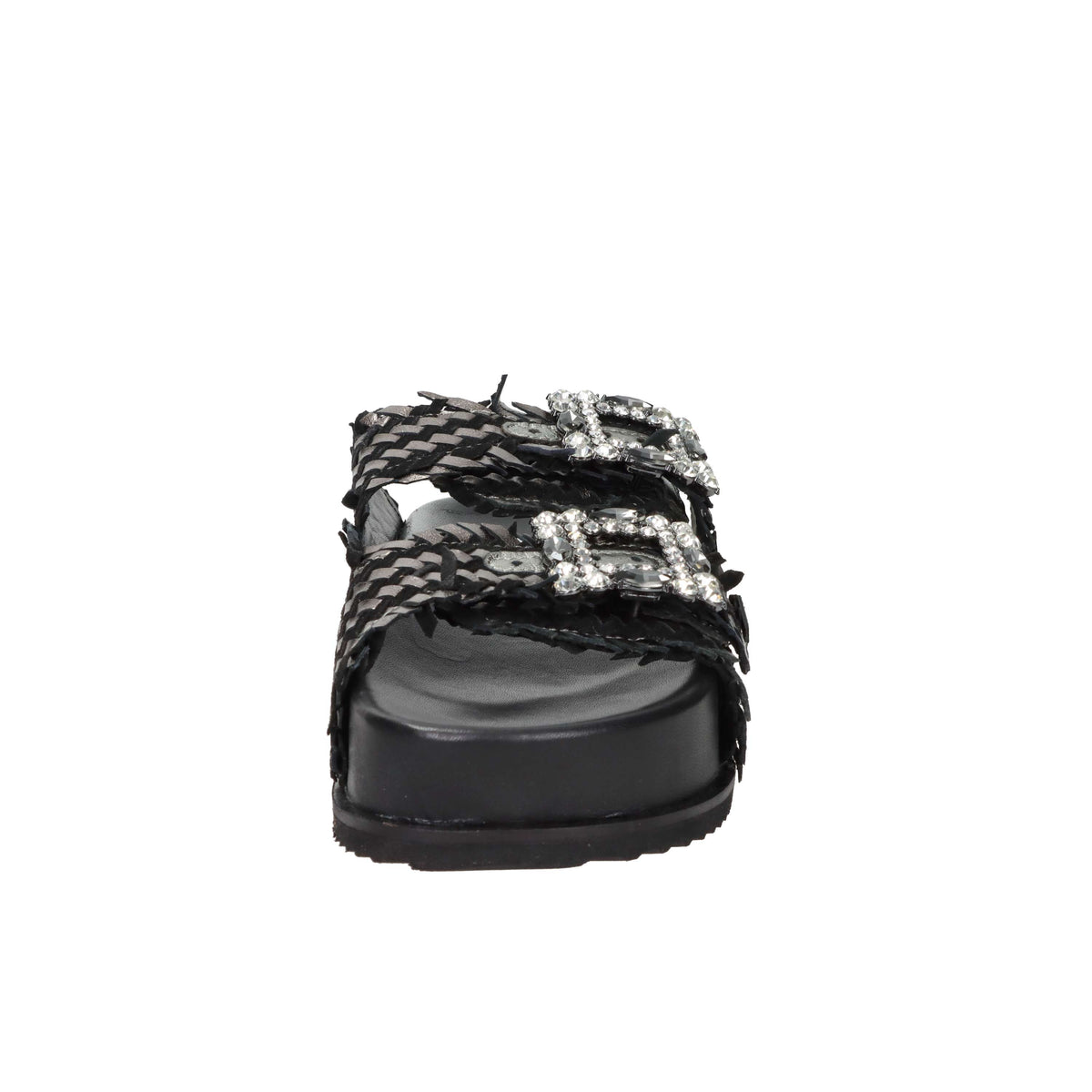 Keys Femme Mules compensées K-12390 Noir