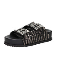 Keys Femme Mules compensées K-12390 Noir