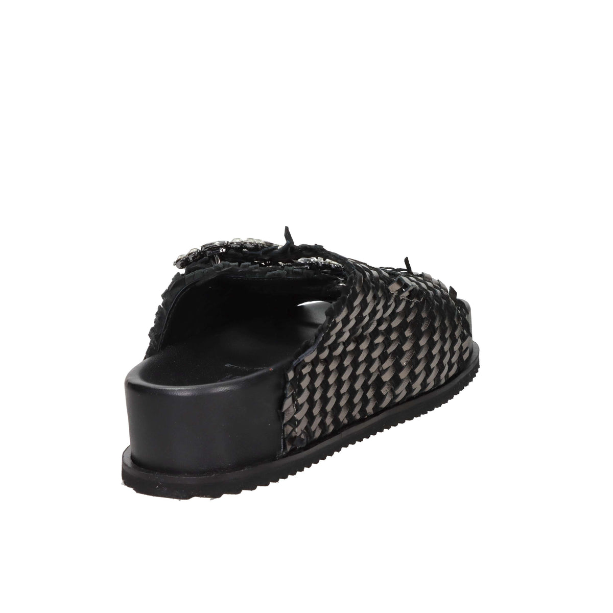 Keys Femme Mules compensées K-12390 Noir