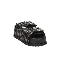 Keys Femme Mules compensées K-12390 Noir
