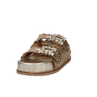 Keys Femme Mules compensées K-12390 Platine