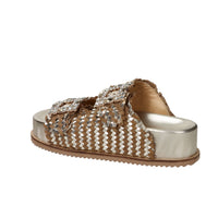 Keys Femme Mules compensées K-12390 Platine