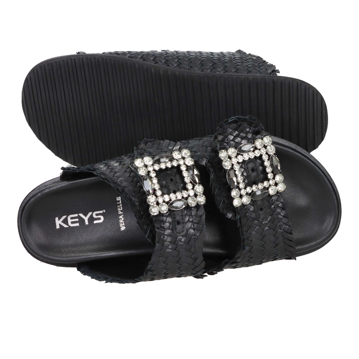 Keys Femme Mules basses J-12402 Noir