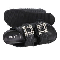 Keys Femme Mules basses J-12402 Noir