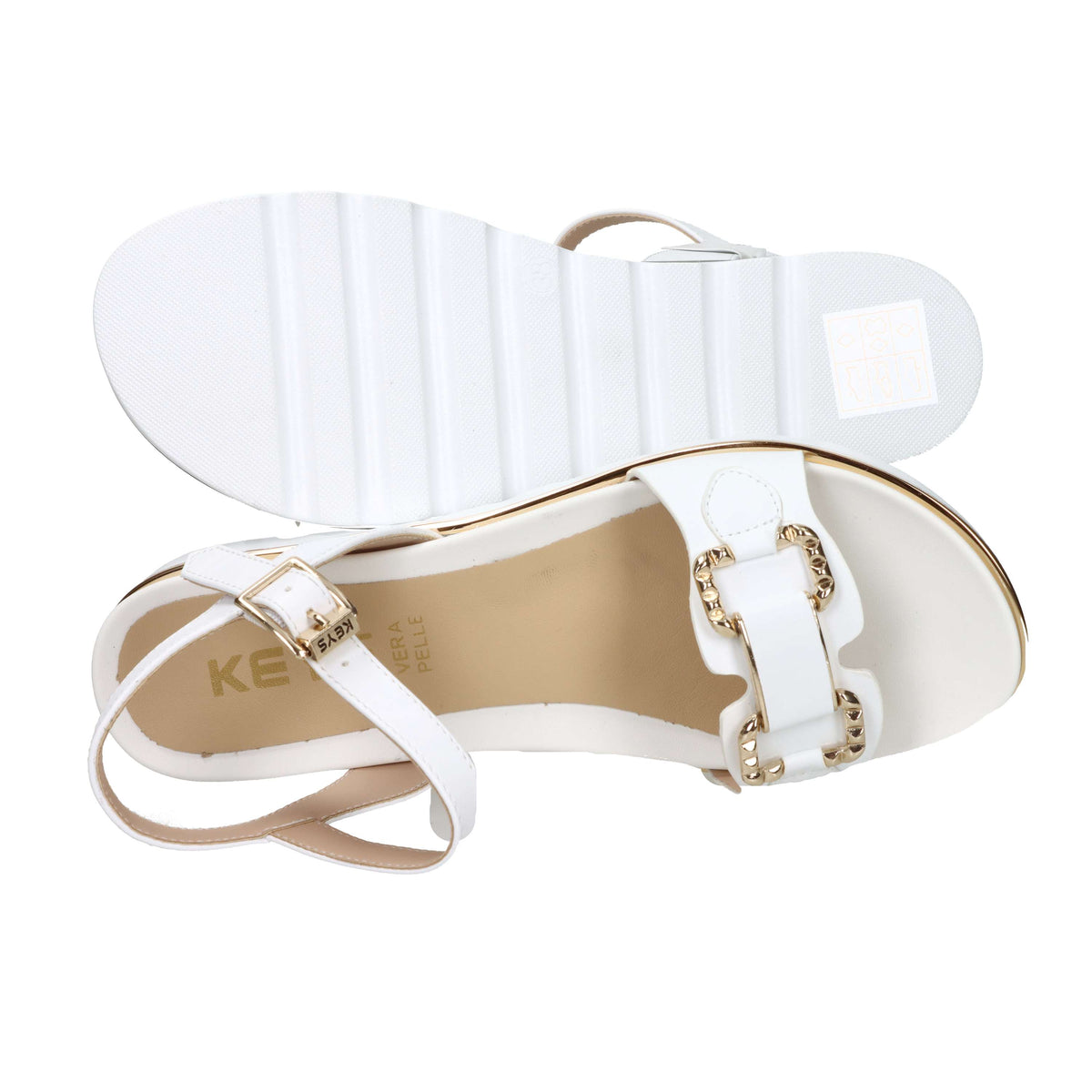 Keys Donna Sandalo basso K-12250 Bianco